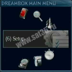 dreambox dm500-s главное меню